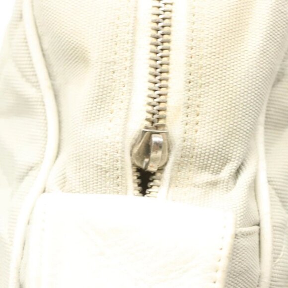 CHANEL Shoulder Bag Canvas Gray Silver CC Auth mr1301 - Picture 11 of 14